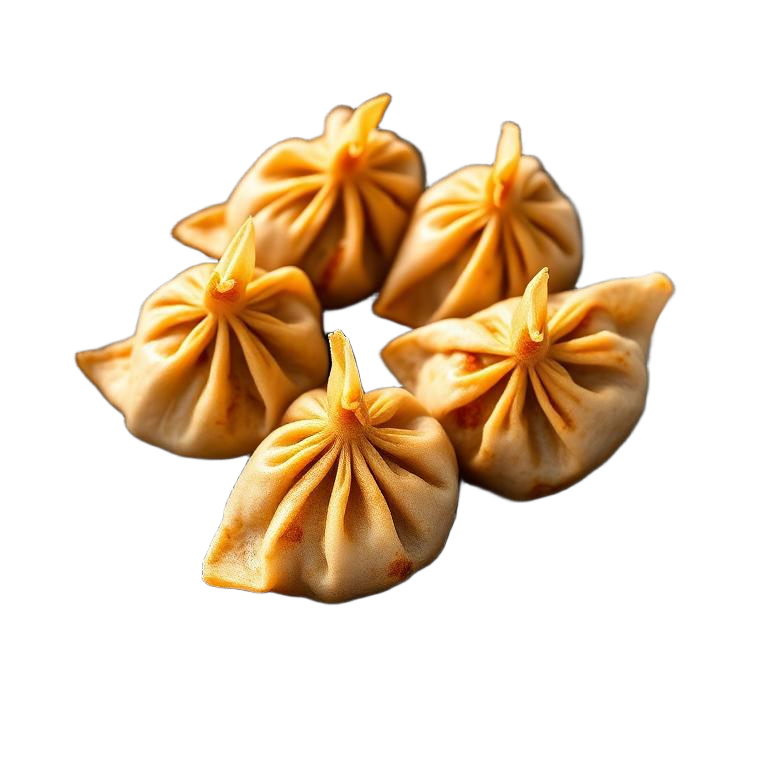 Baluchons de légumes frits