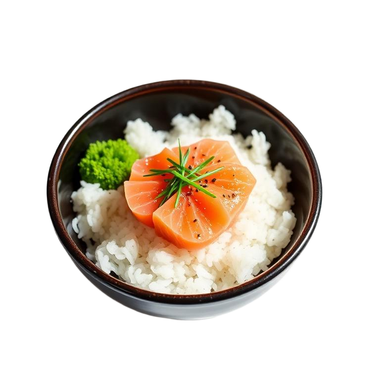 Chirashi tartare de saumon