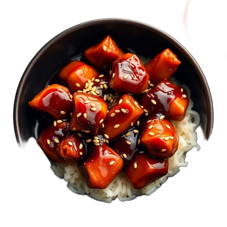 Poulet caramel