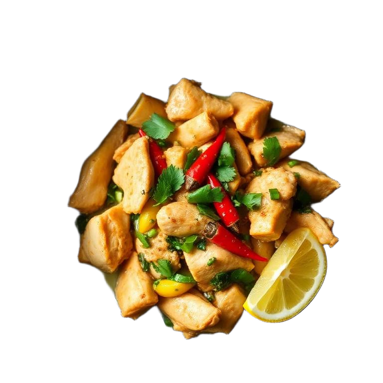 Poulet citronnelle