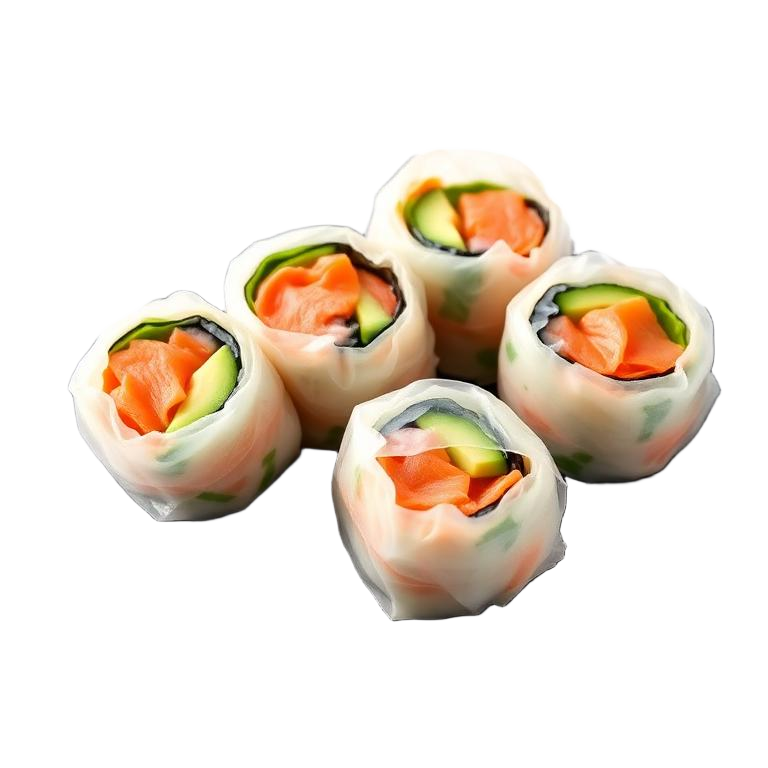 Printemps saumon avocat